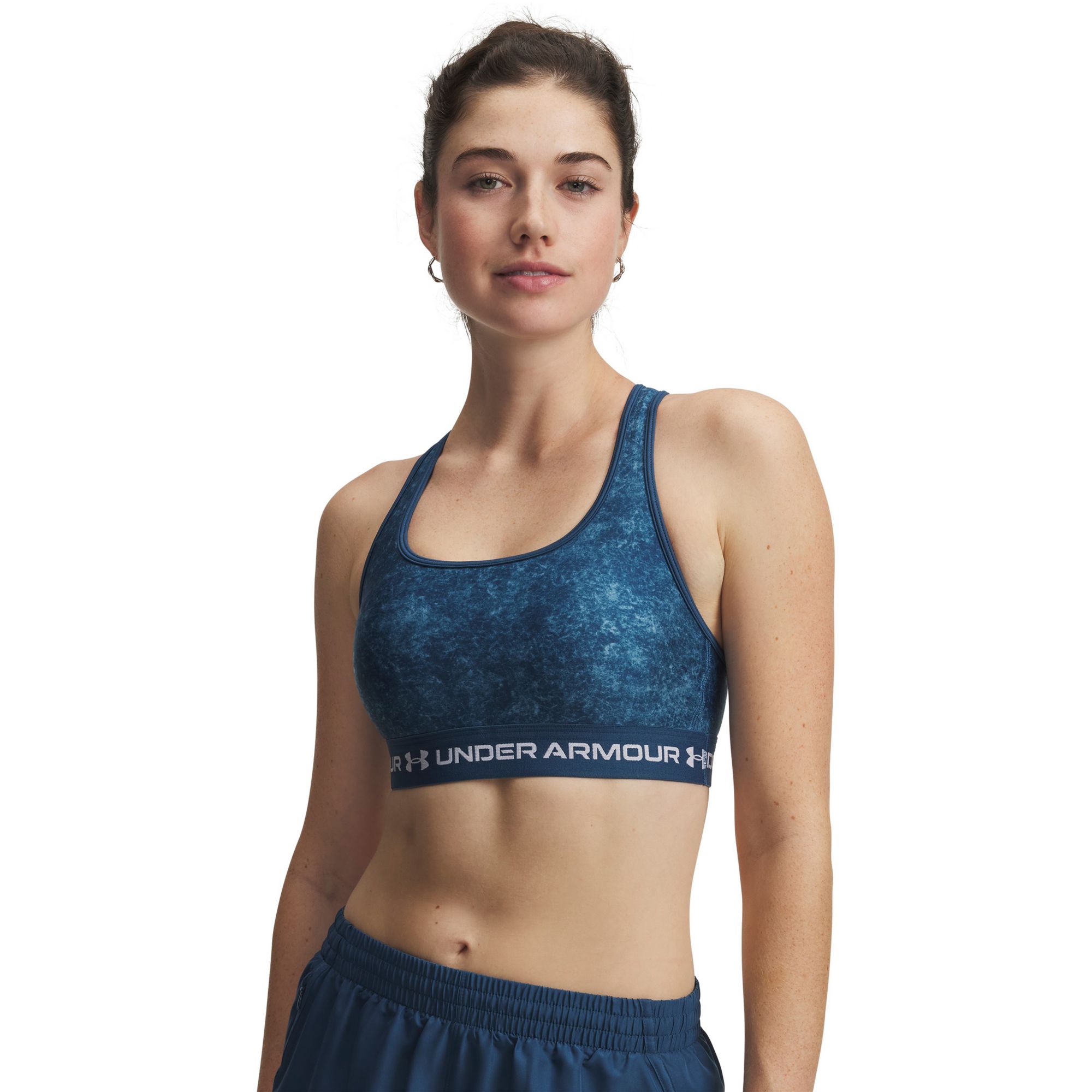 Under Armour Women's Printed Mid Crossback Sports Bra product image