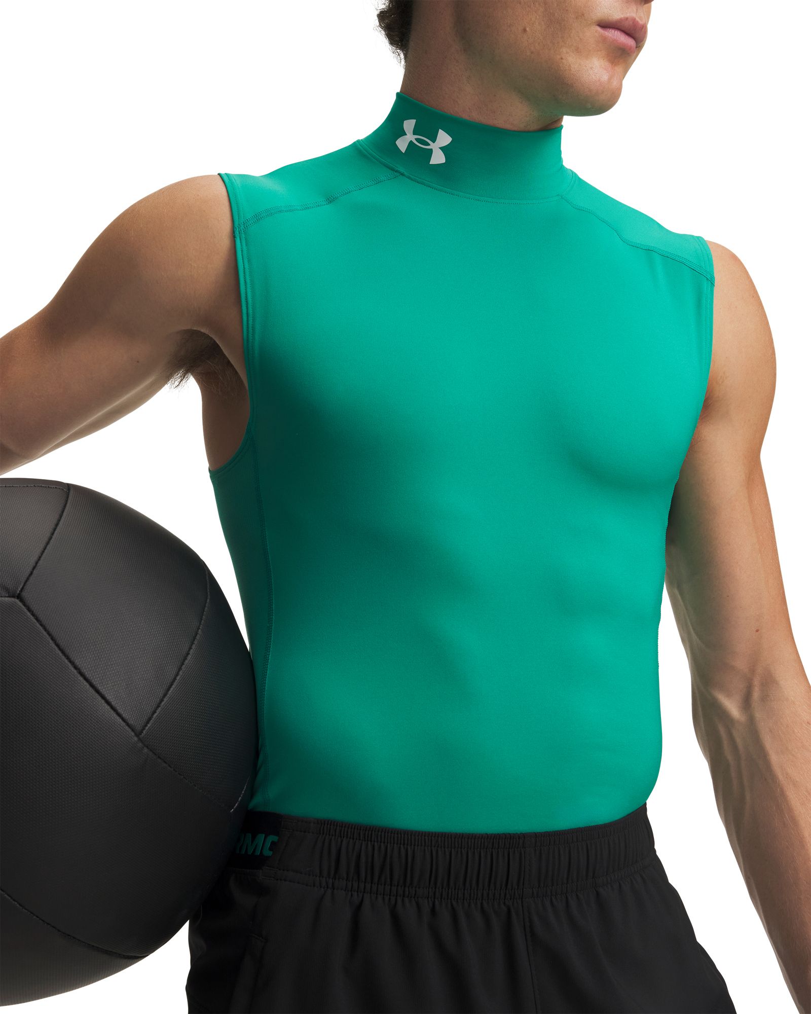 Under Armour Men's HeatGear Compression Mock Sleeveless Shirt product image