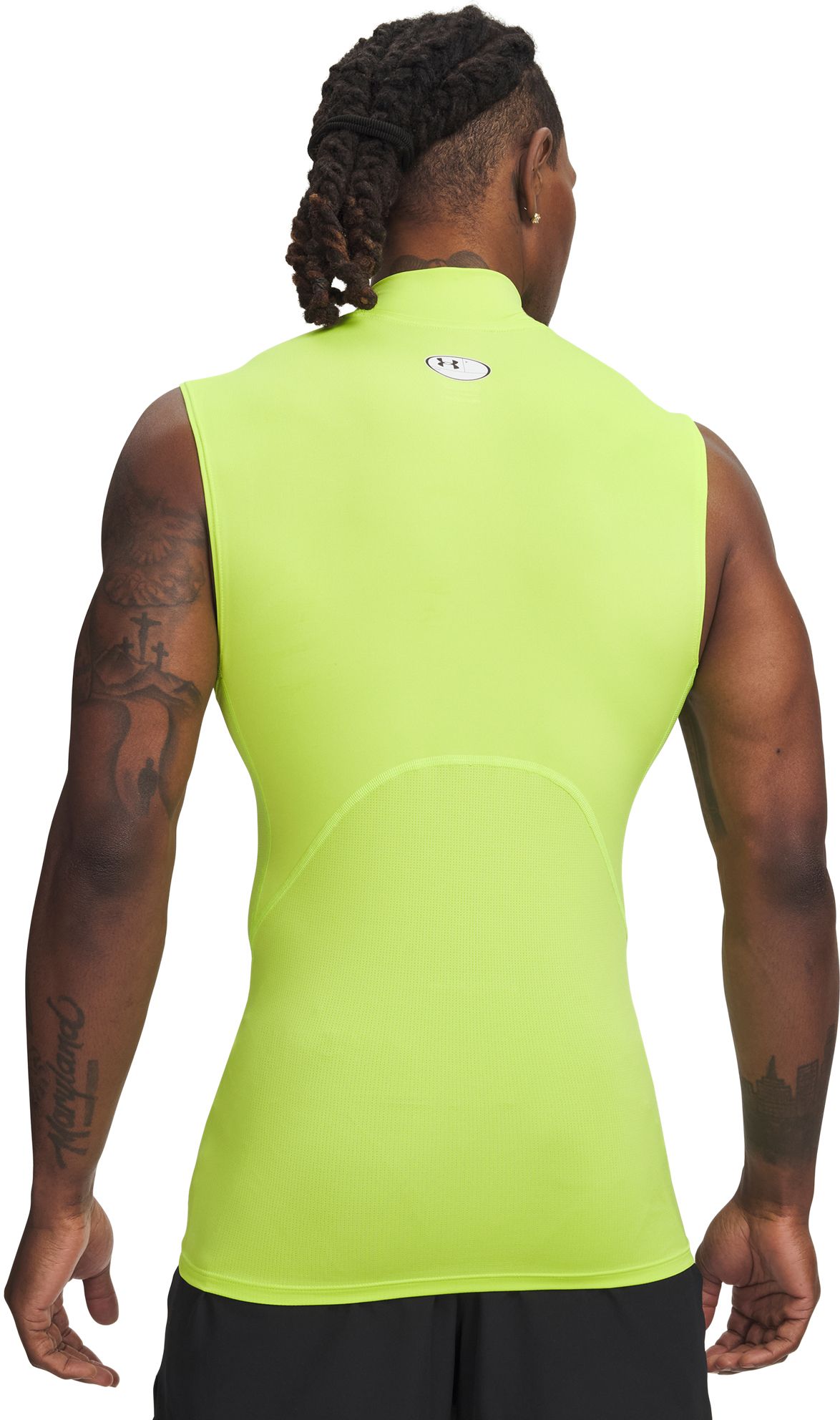 Under Armour Men's HeatGear Compression Mock Sleeveless Shirt product image