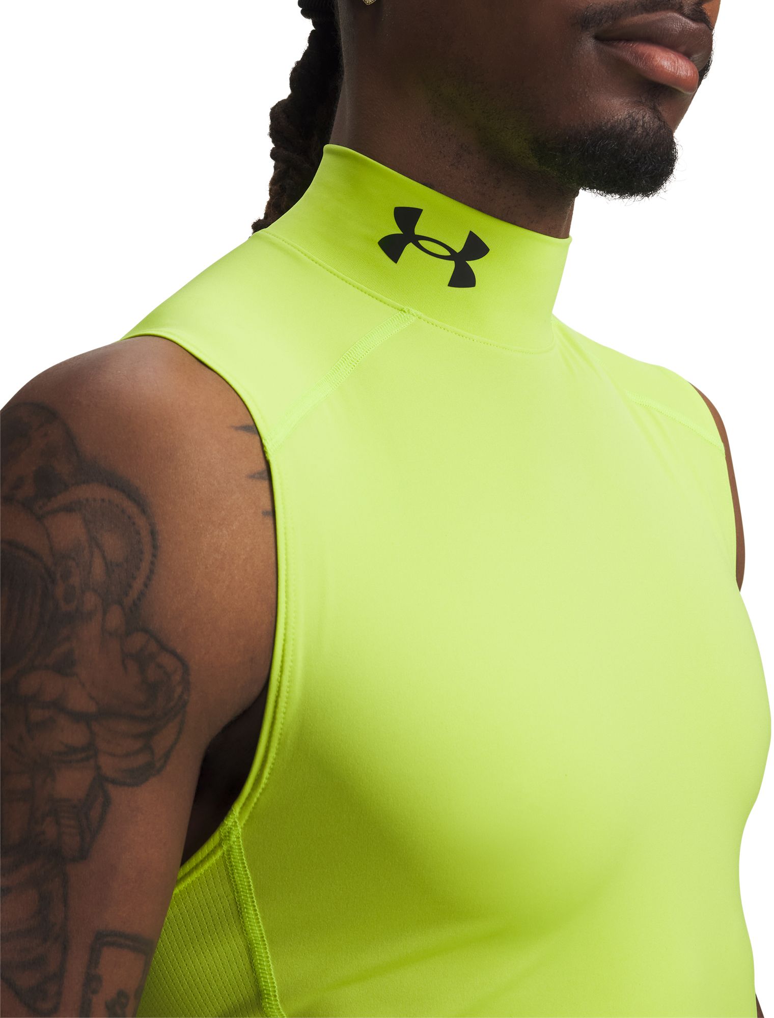 Under Armour Men's HeatGear Compression Mock Sleeveless Shirt product image