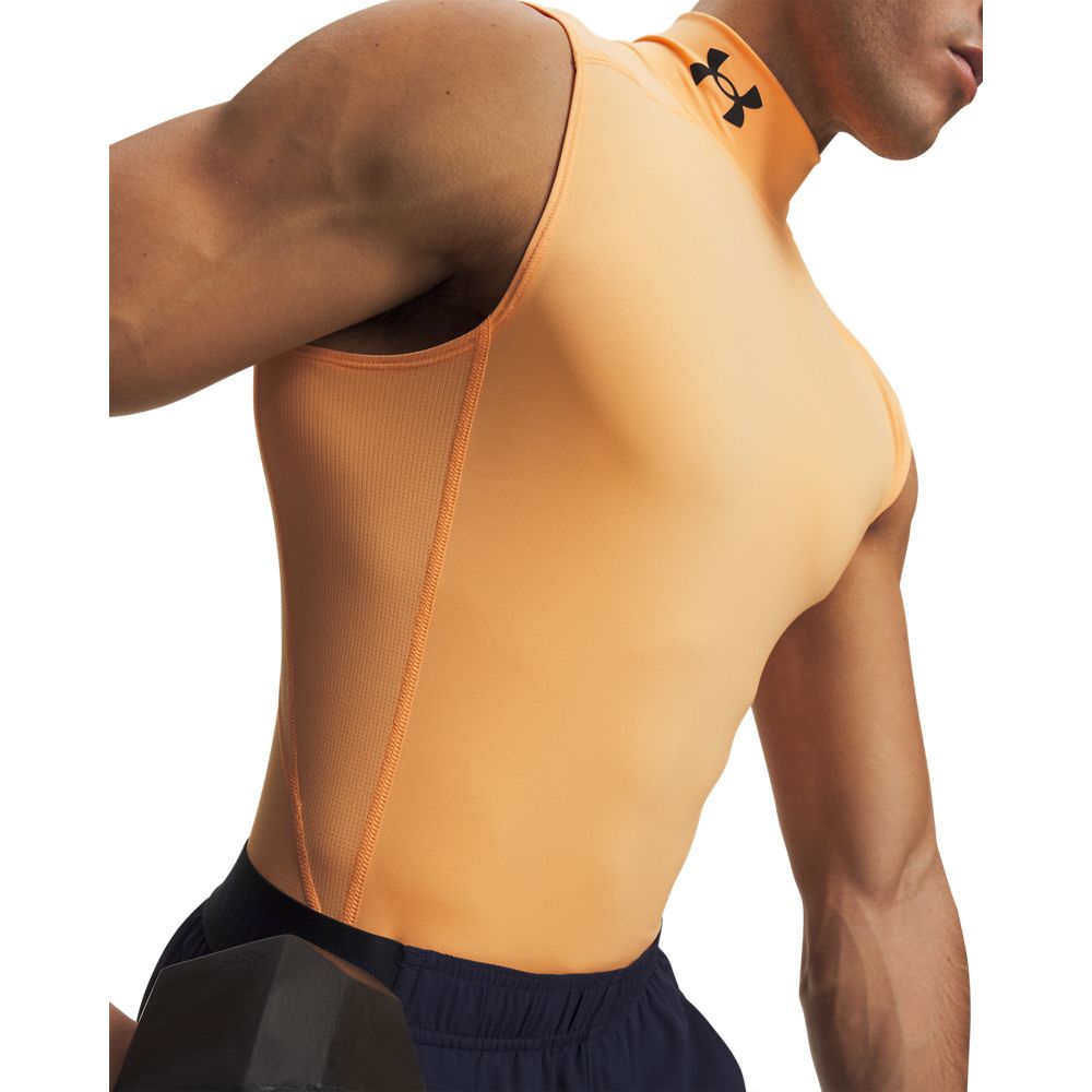 Under Armour Men's HeatGear Compression Mock Sleeveless Shirt product image