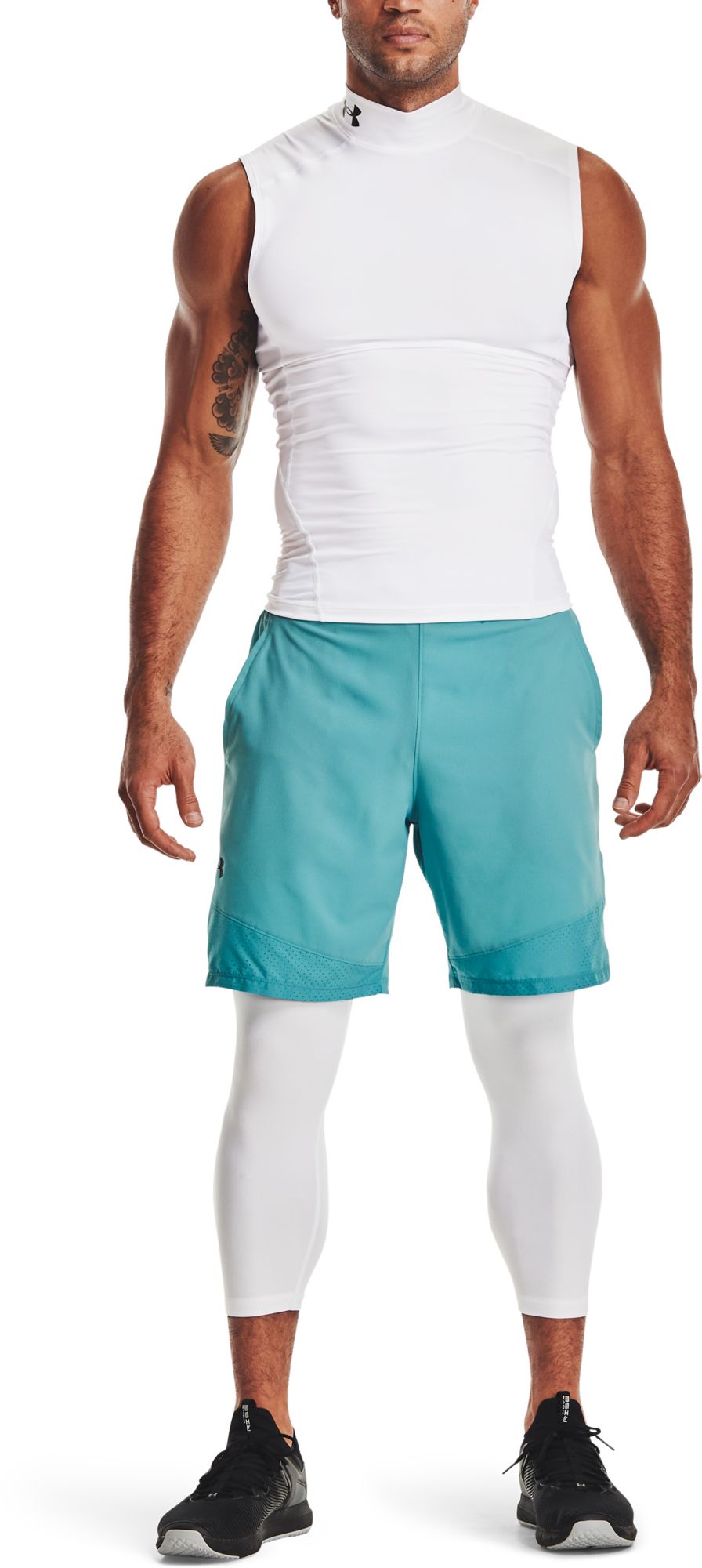 Under Armour Men's HeatGear Compression Mock Sleeveless Shirt product image