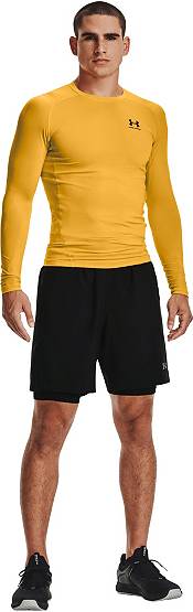  Under Armour Men's Hotgear Sonic Compression Shorts,  Black/White, S : Clothing, Shoes & Jewelry