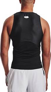 Mens Under Armour HeatGear CoolSwitch Compression Sleeveless & Tank  Technical Tops