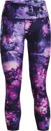 Under Armour Women's Vanish Printed Leggings, Purple Prime//Tonal, XX-Large  Tall