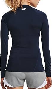 Under Armour Women's HeatGear Compression Long Sleeve - Black, LG