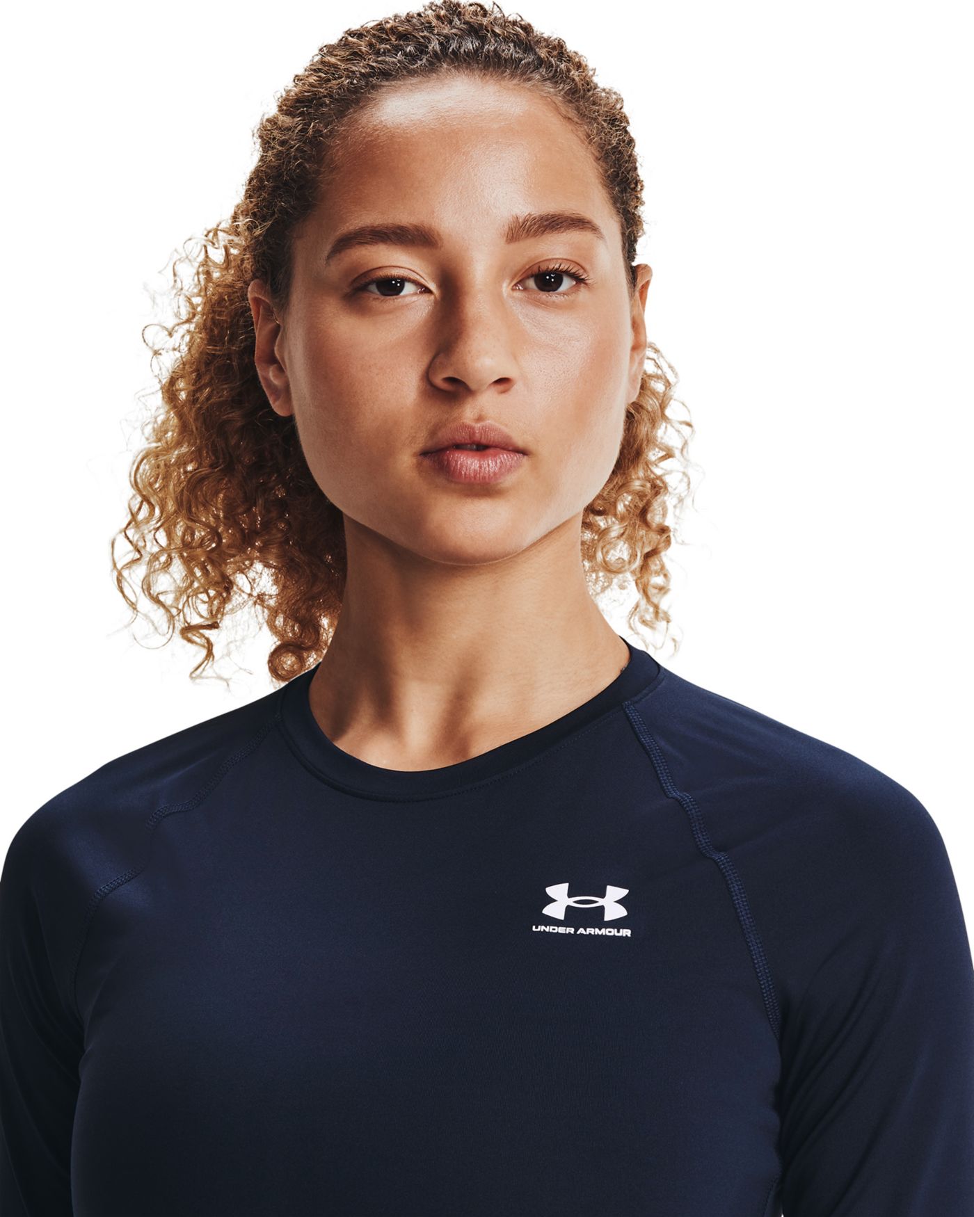 Under Armour Women s HeatGear Compression Long Sleeve Shirt Dick s Sporting Goods