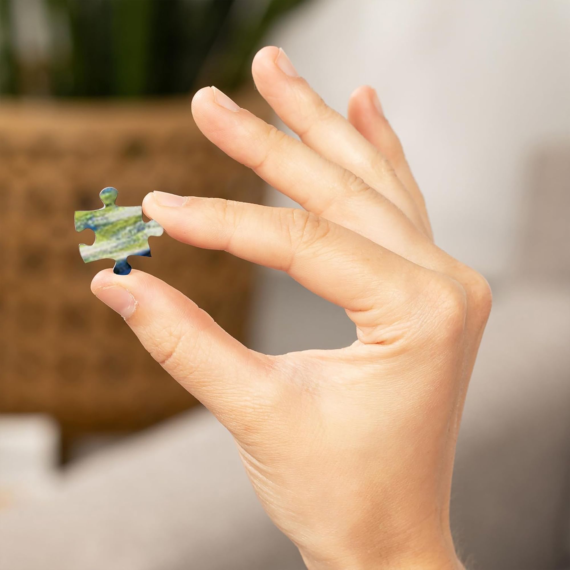 Lantern Press Bigfoot Snow 1,000 Piece Puzzle product image