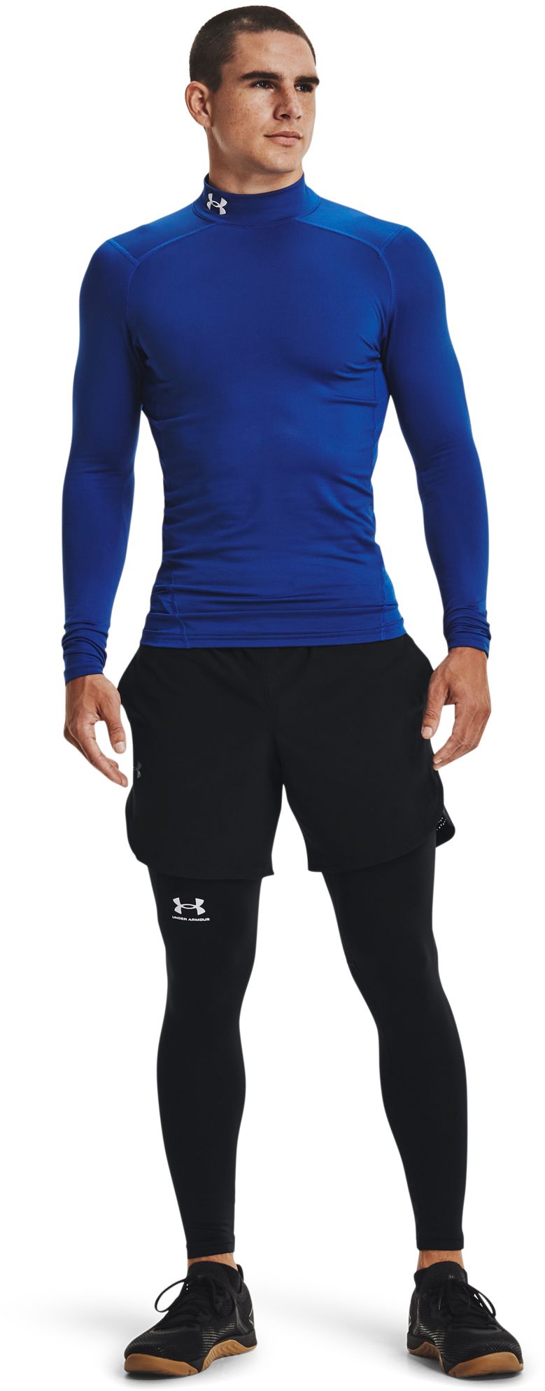 Under Armour Men's ColdGear Mock Neck Compression Shirt product image