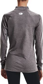UNDER ARMOUR Womens Training Cold Gear Authentics Mockneck Top