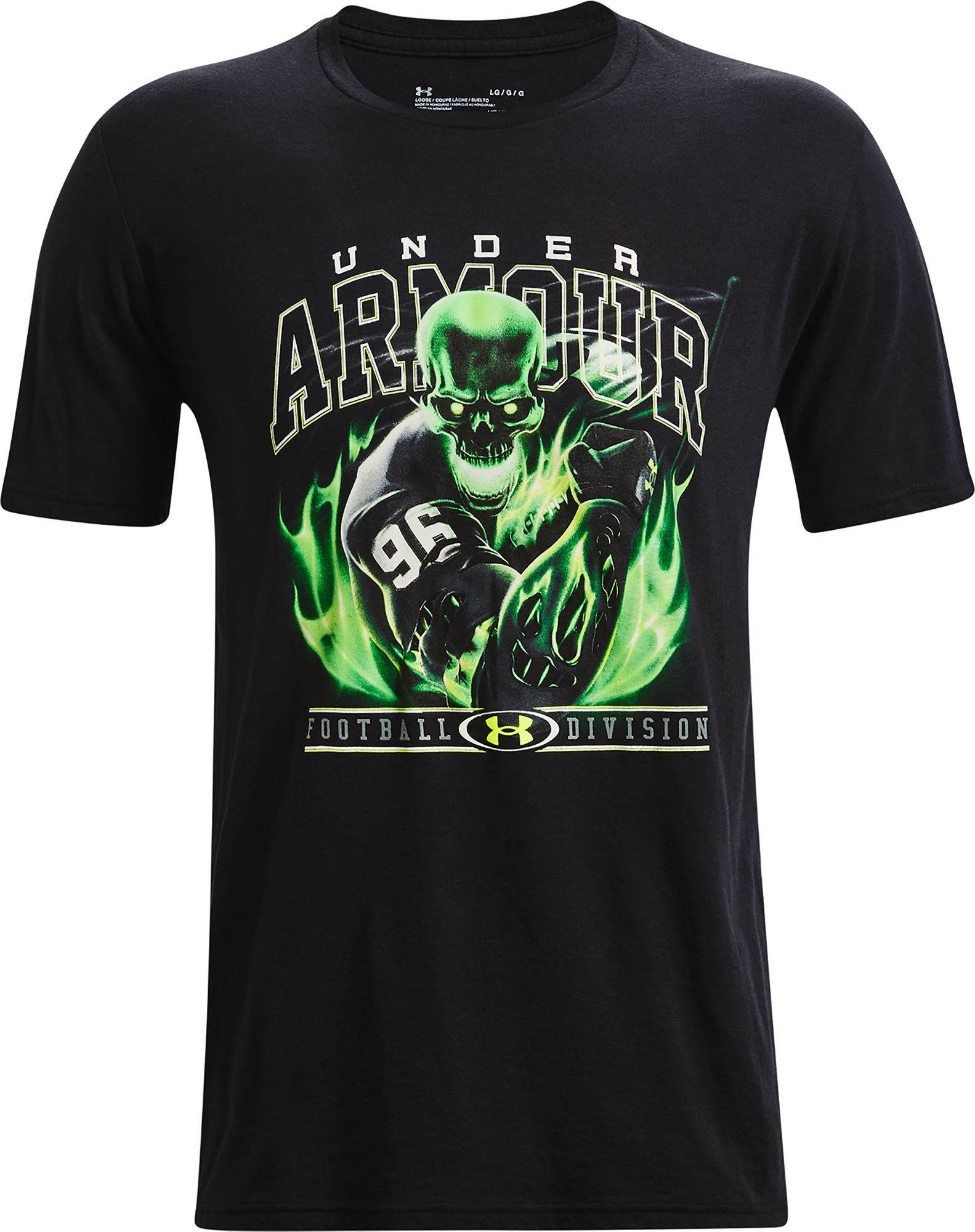 Under Armour Adult Football Slime Short Sleeve T Shirt