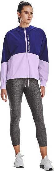 Under Armour Women's Woven Full Zip Jacket : : Clothing