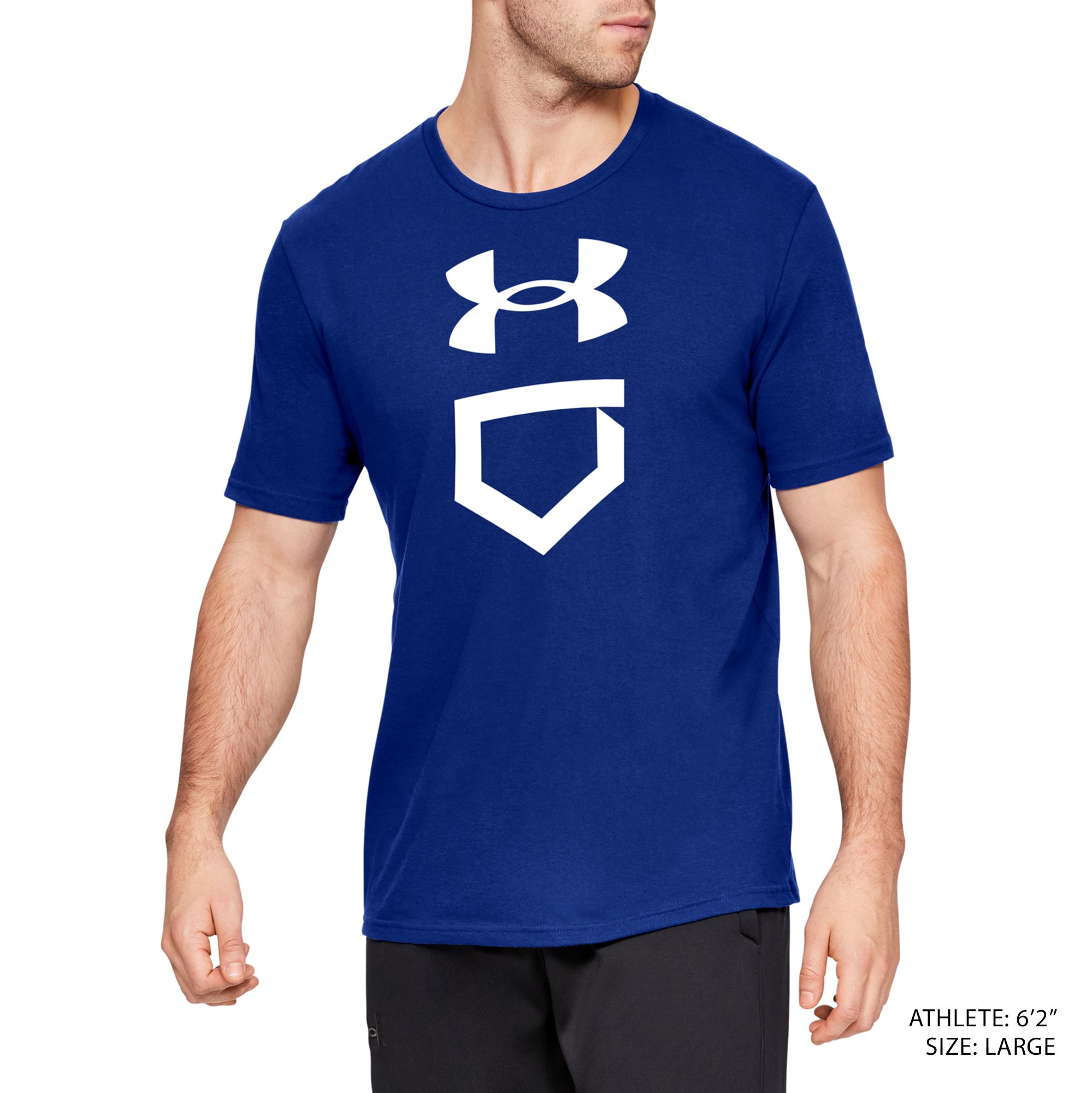 Under Armour Men's Baseball Plate Short Sleeve T-Shirt product image