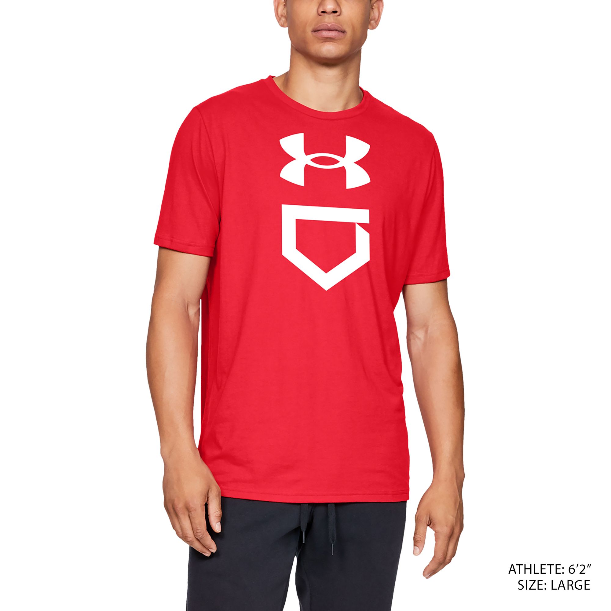Under Armour Men's Baseball Plate Short Sleeve T-Shirt product image