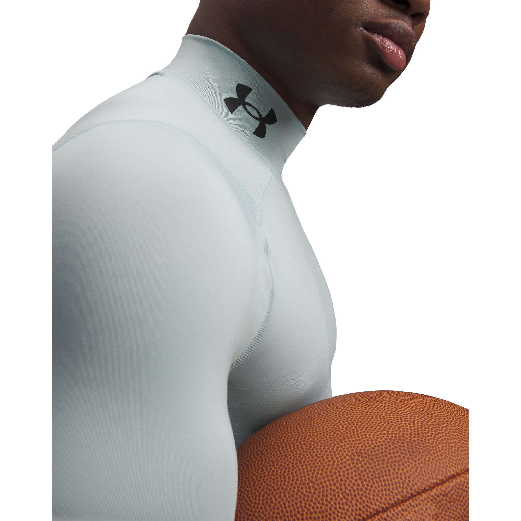 Under Armour Men's HeatGear Mock Neck Short Sleeve Compression Shirt product image