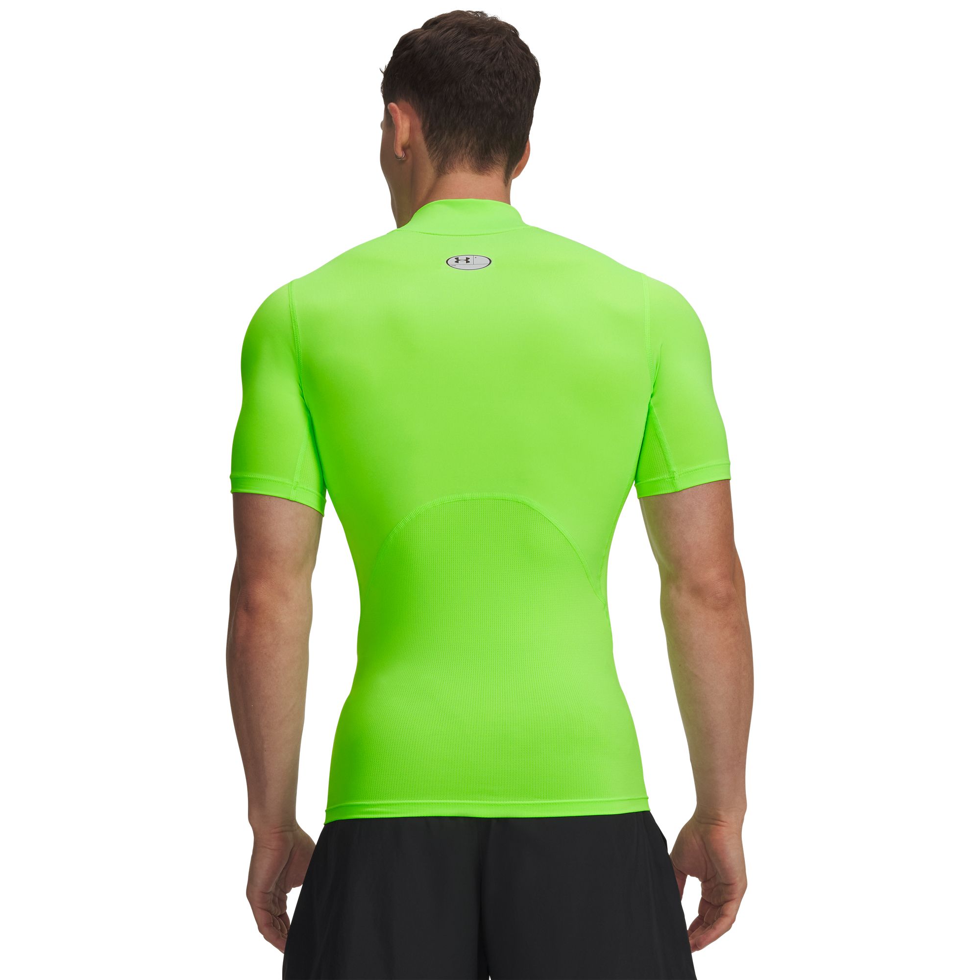 Under Armour Men's HeatGear Mock Neck Short Sleeve Compression Shirt product image