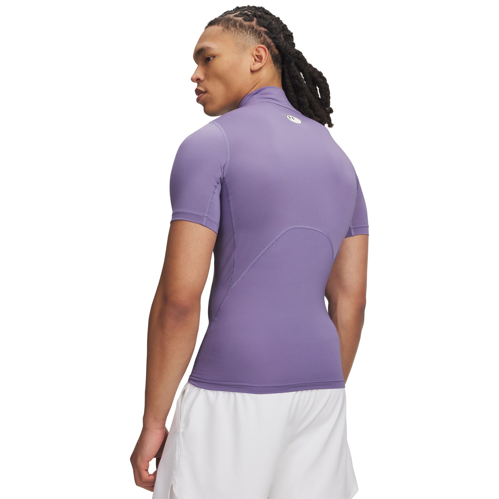 Under Armour Men's HeatGear Mock Neck Short Sleeve Compression Shirt product image