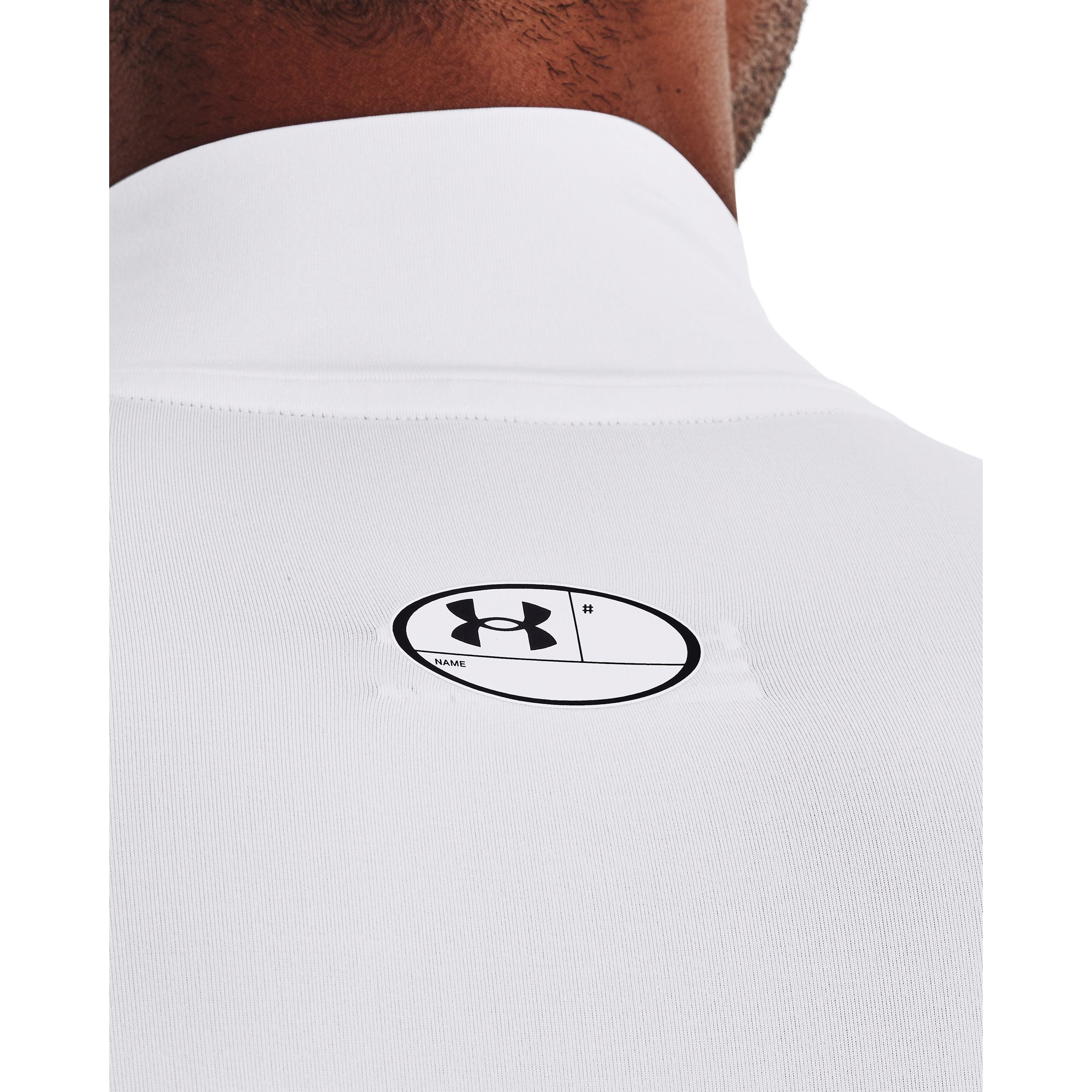 Under Armour Men's HeatGear Mock Neck Short Sleeve Compression Shirt product image