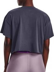 Under Armour Women's Project Rock Crop Short Sleeve Graphic T-Shirt product image