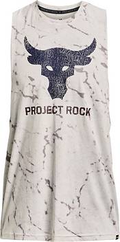 Under Armour Men's Project Rock Brahma Bull Tank Top, Soft, Cotton