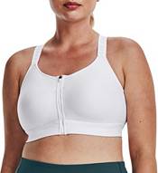 Under Armour Womens Infinity High-Impact Zip Sports Bra, (001) Black / /  White, X-Small at  Women's Clothing store