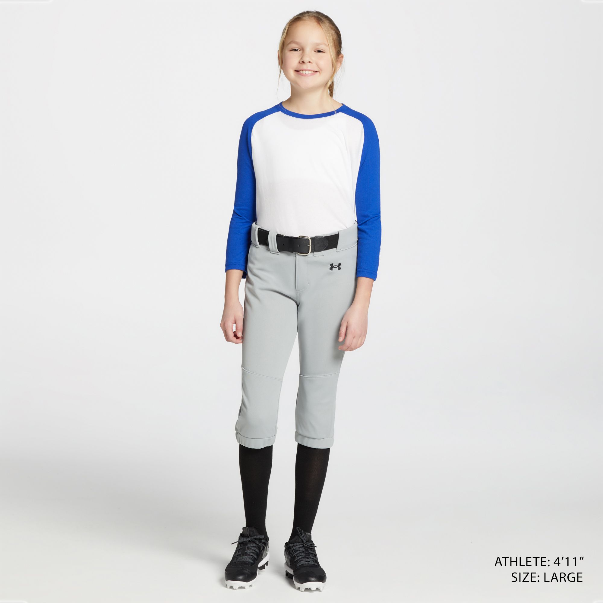 Under Armour Youth Classic 3/4 Sleeve Baseball Shirt product image