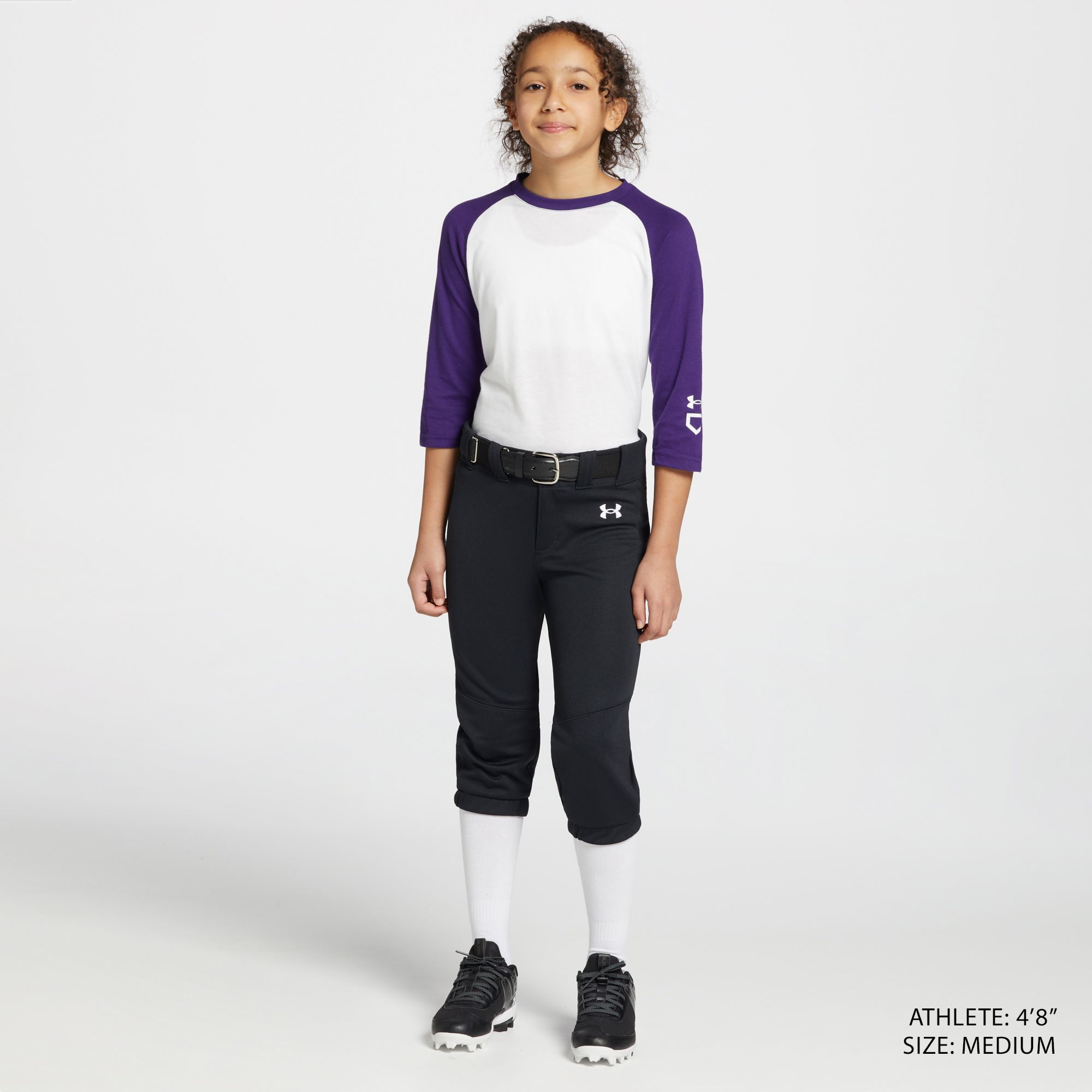 Under Armour Youth Classic 3/4 Sleeve Baseball Shirt product image