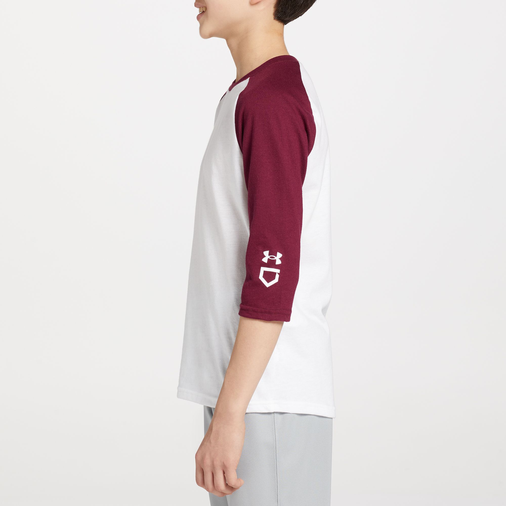 Under Armour Youth Classic 3/4 Sleeve Baseball Shirt product image