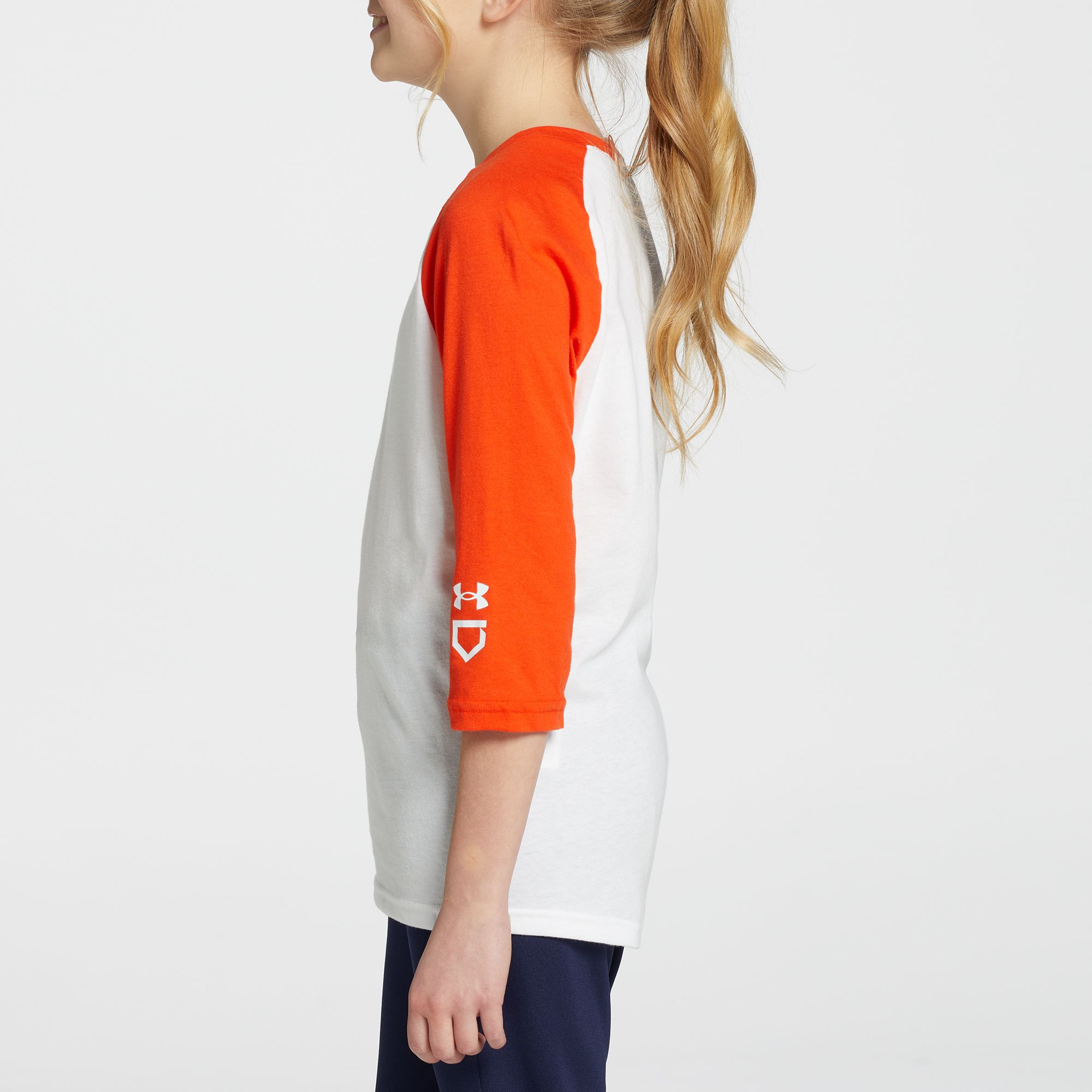 Under Armour Youth Classic 3/4 Sleeve Baseball Shirt product image