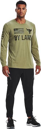 Under Armour Men's Project Rock x UA Veterans By Land Long Sleeve Shirt product image