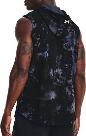 Under Armour Men's Project Rock Terry Printed Sleeveless Hoodie product image