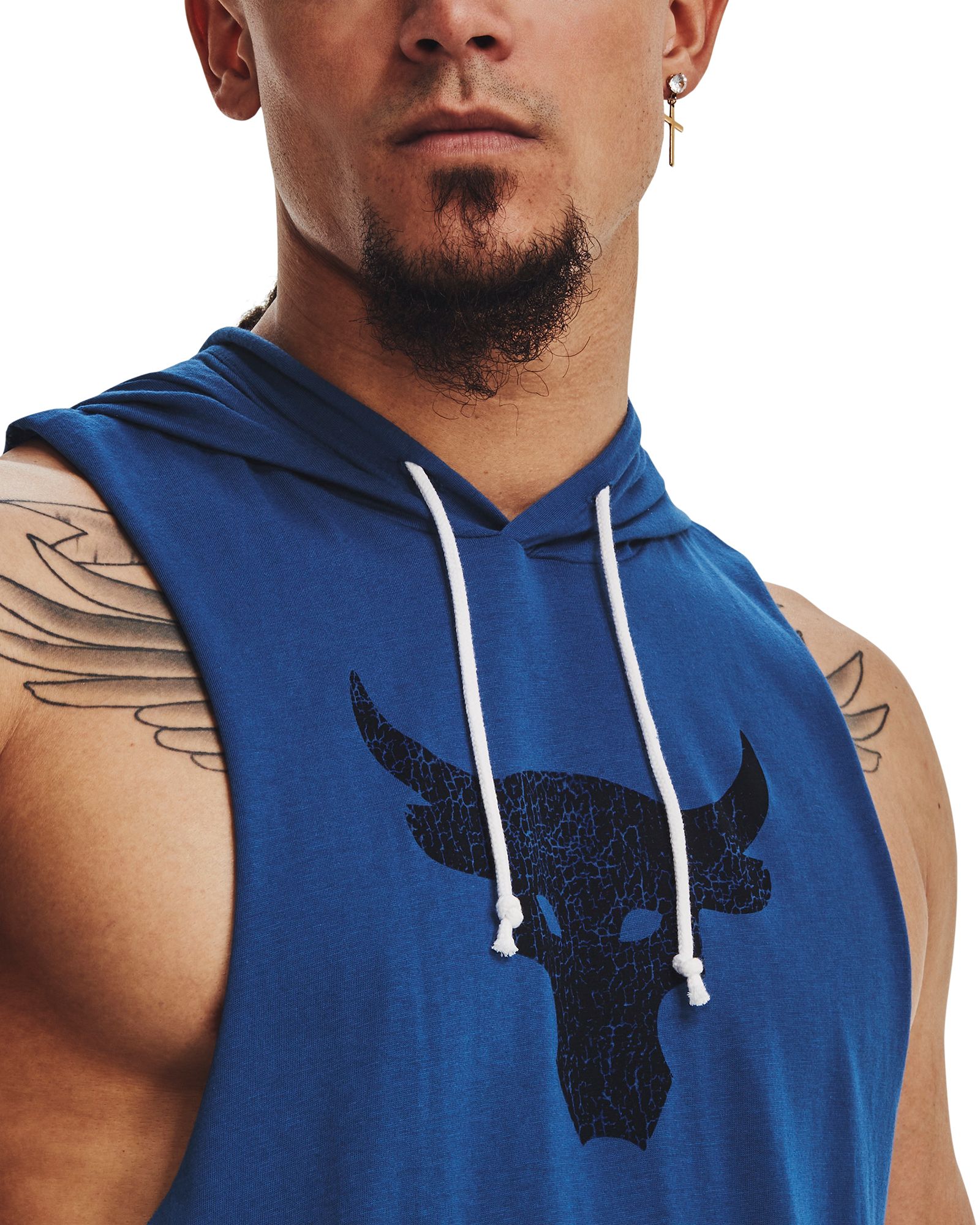 Under Armour Men's Project Rock BSR Sleeveless Hoodie | Dick's Sporting  Goods