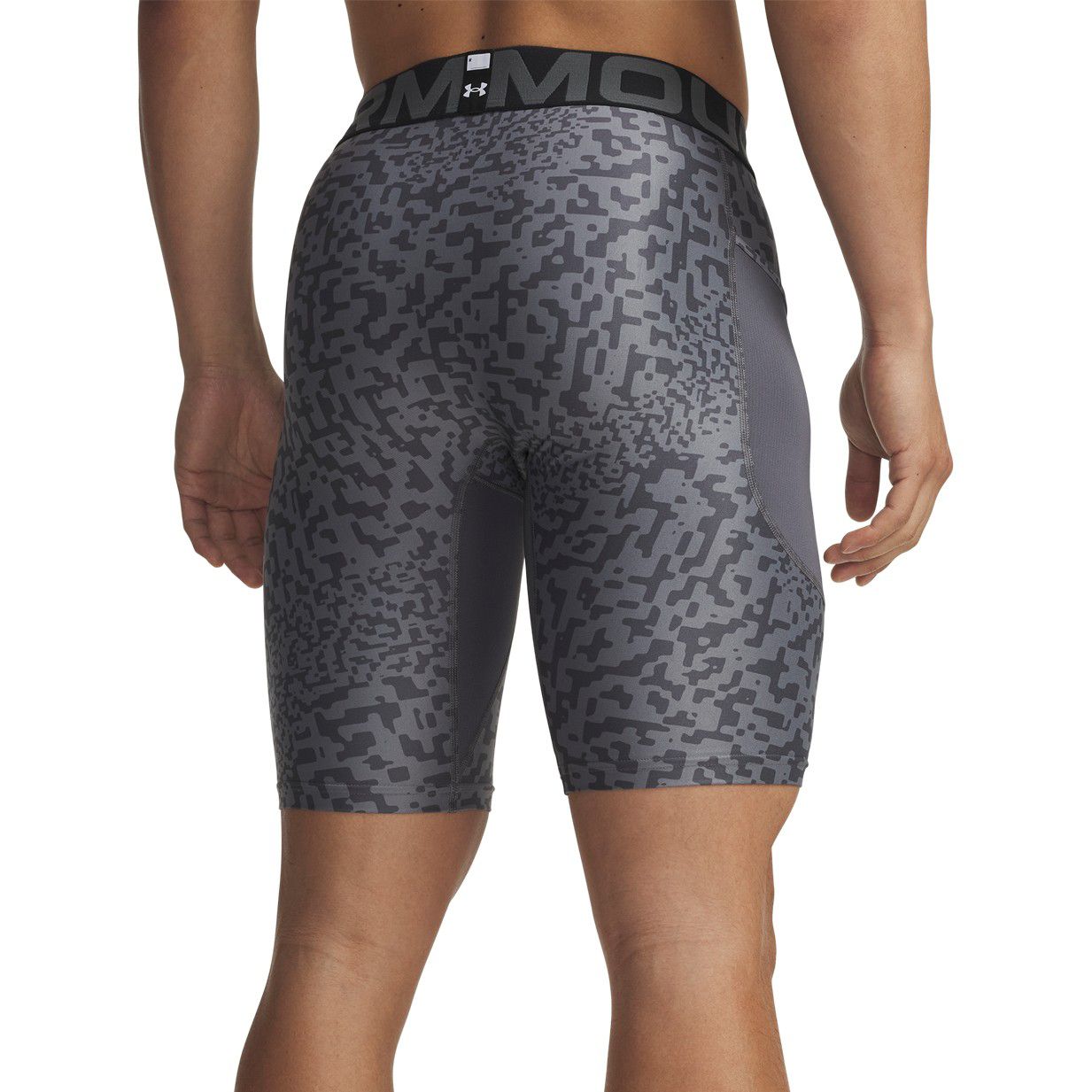 Under Armour Men's HeatGear Printed Long Compression Shorts product image