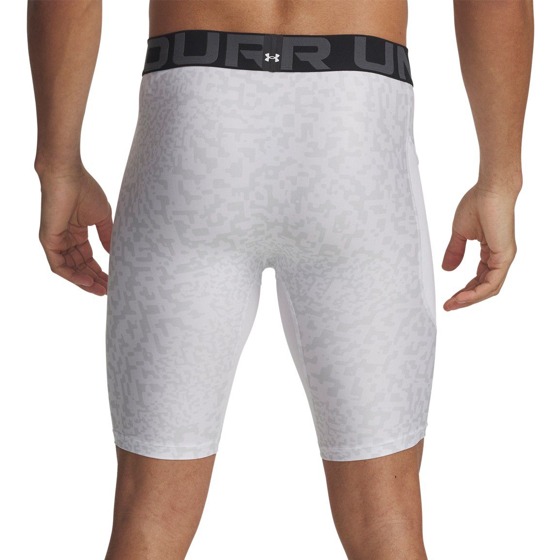 Under Armour Men's HeatGear Printed Long Compression Shorts product image