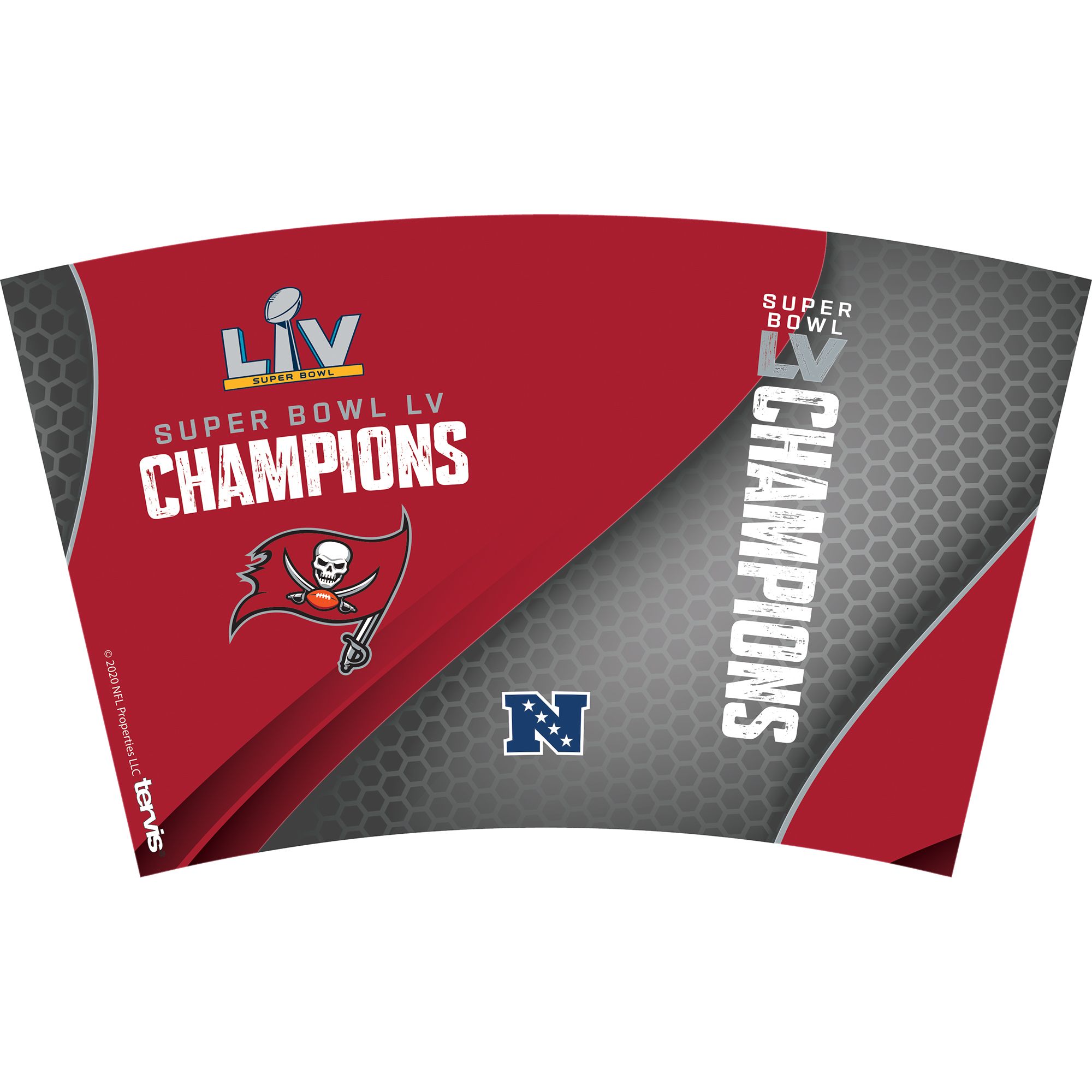 Tervis Super Bowl LV Champions Tampa Bay Buccaneers 16oz. Tumbler product image