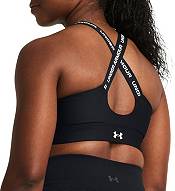 Under Armour 1353942 Women's Infinity High Support Fitted Sports Bra 2X  Pink