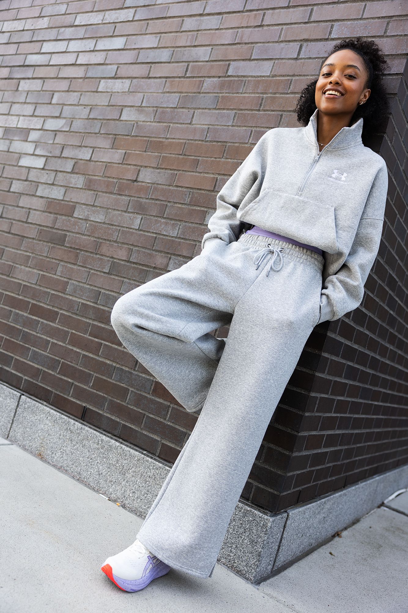 Under Armour Women's Icon Fleece Oversized ½ Zip product image