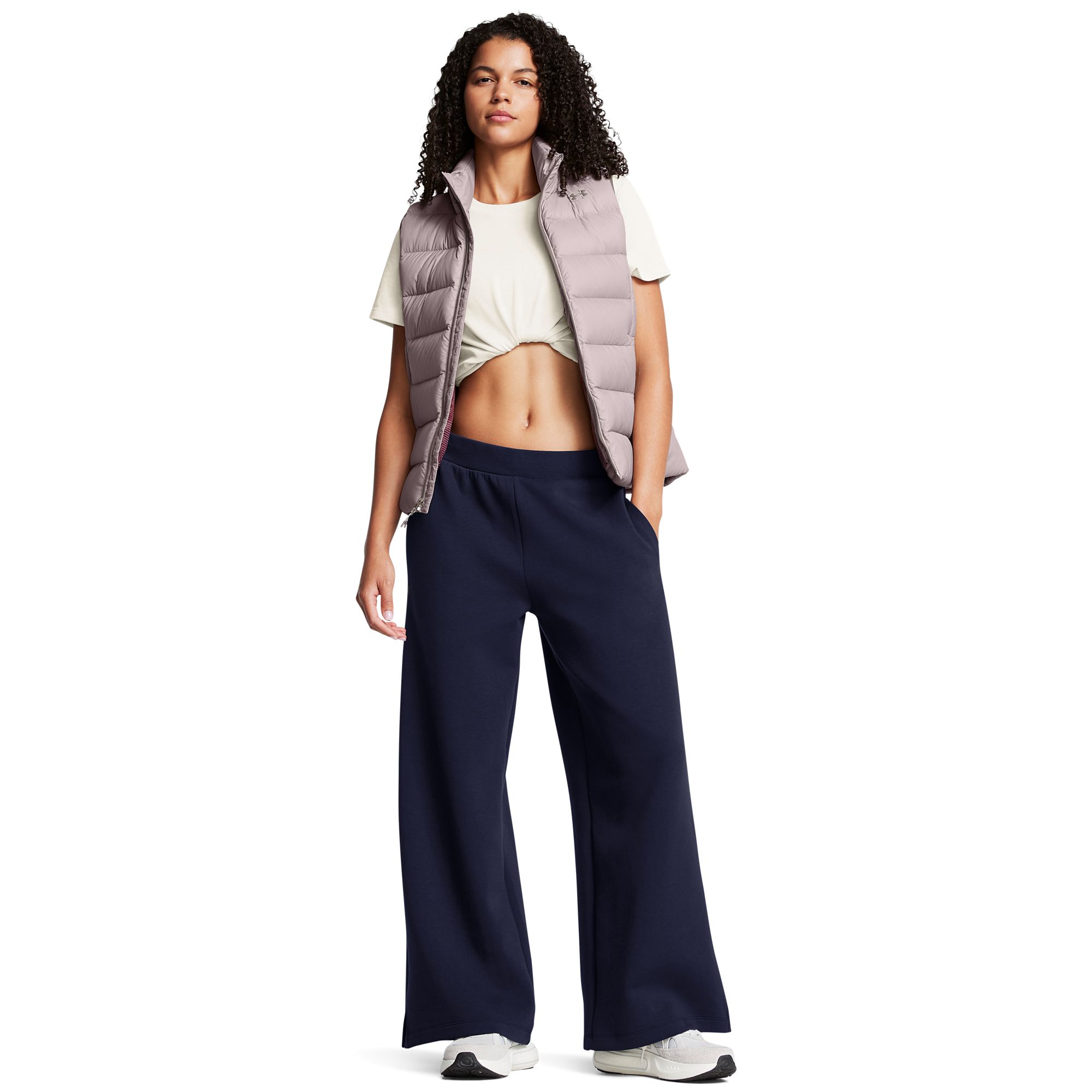 Under Armour Women's Unstoppable Fleece Wide Leg Pants product image