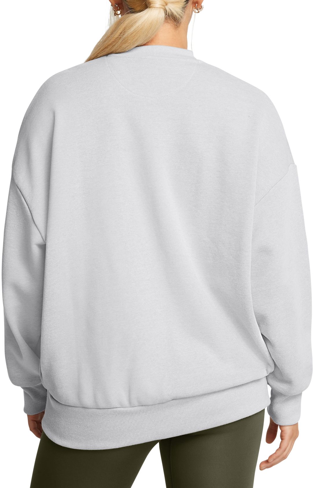 Under Armour Women's Icon Heavyweight Terry Oversized Crewneck Sweatshirt product image
