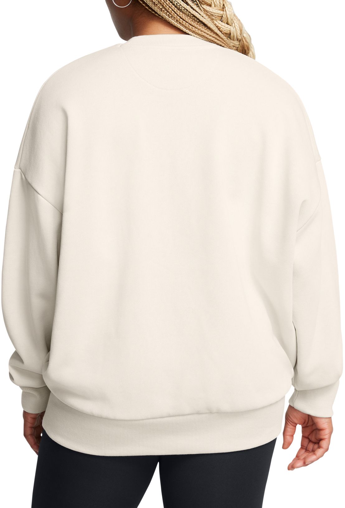 Under Armour Women's Icon Heavyweight Terry Oversized Crewneck Sweatshirt product image