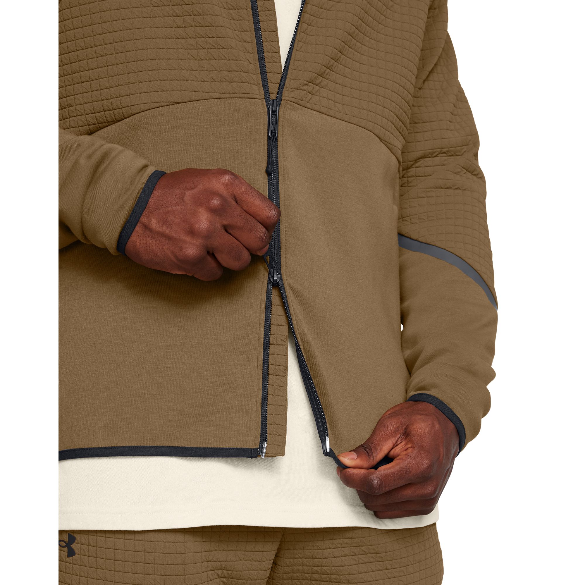 Under Armour Men's Unstoppable Fleece Textured Full-Zip Jacket product image