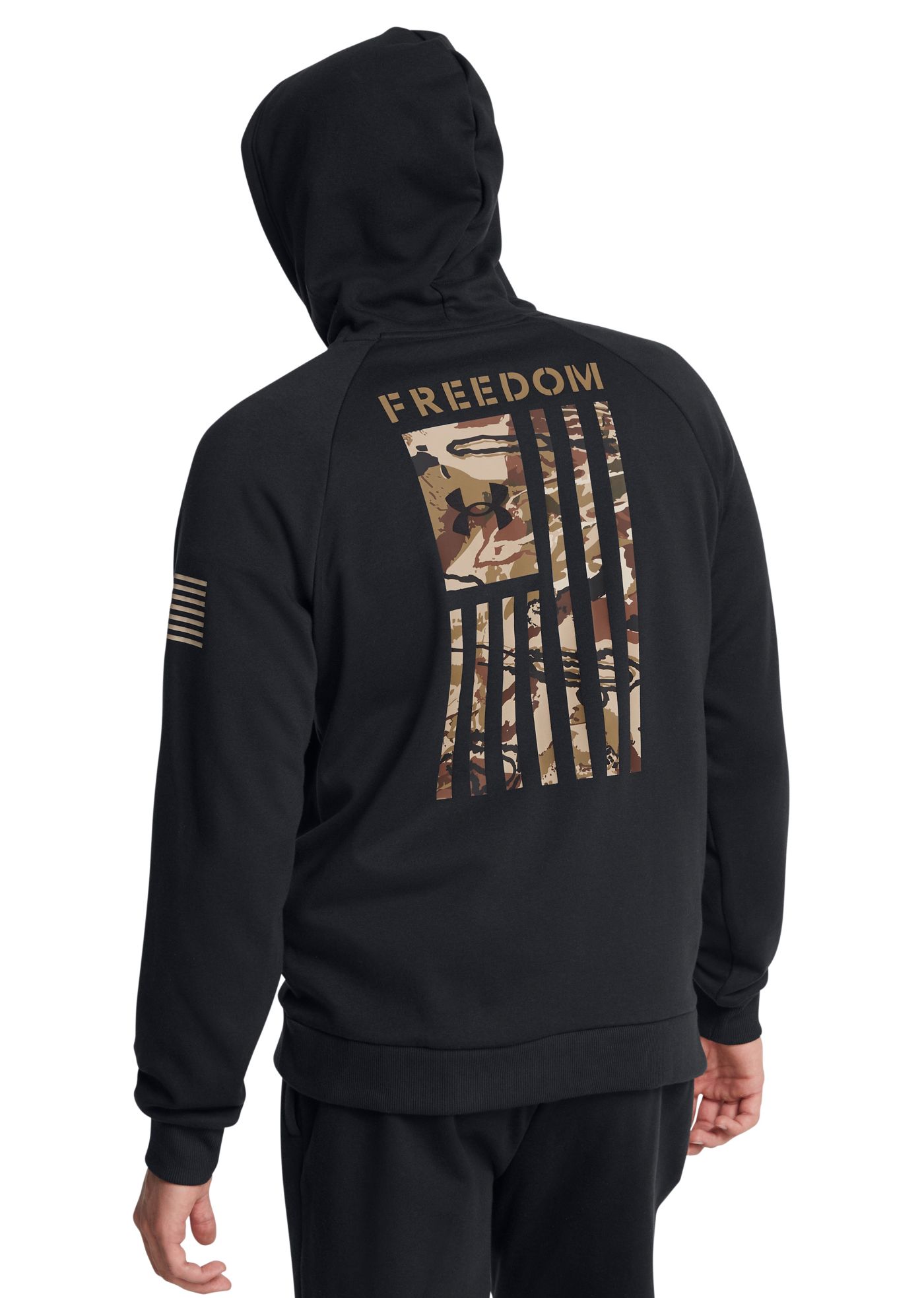 Under Armour Men s Freedom Flag Fleece Hoodie Dick s Sporting Goods