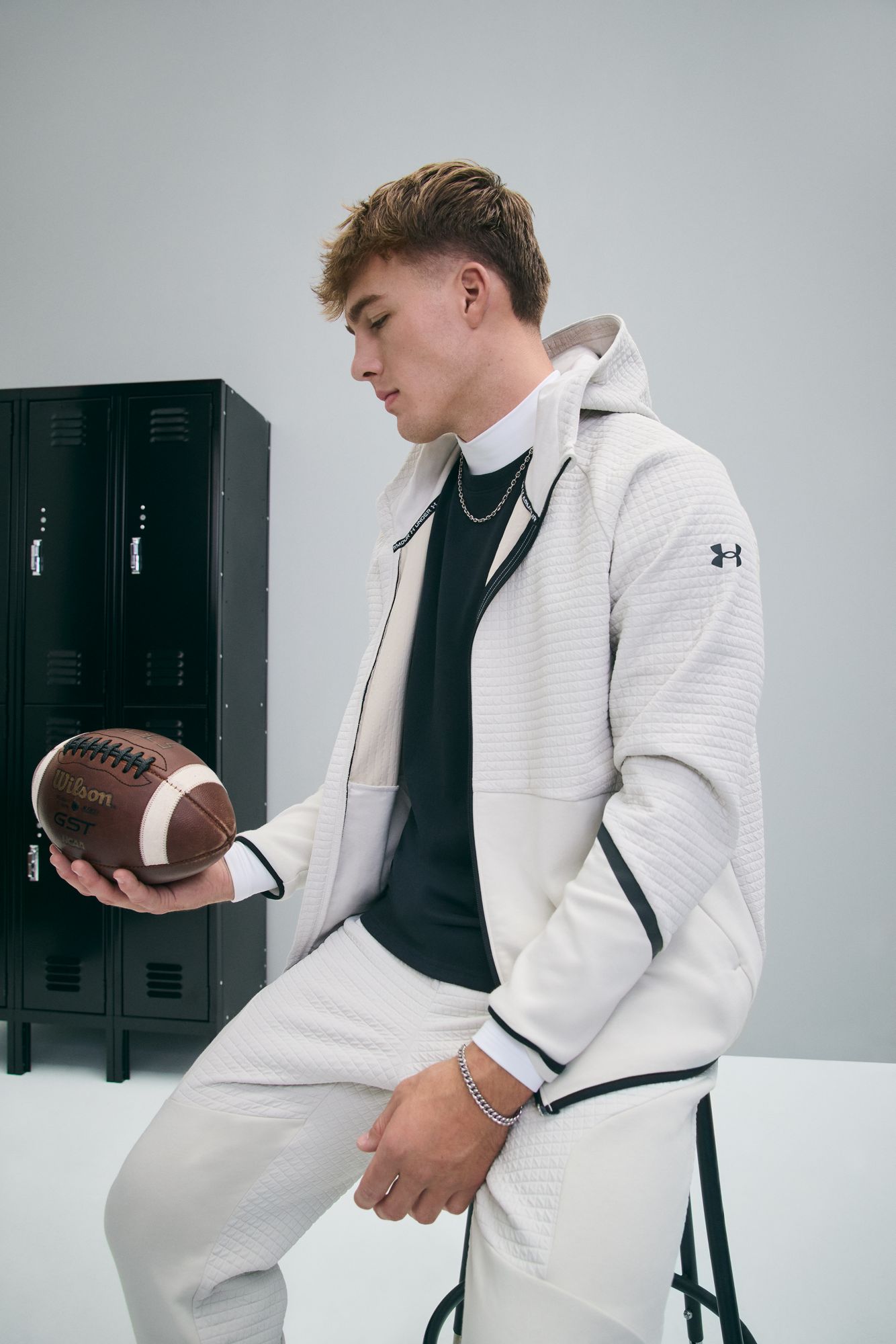 Under Armour Men's Unstoppable Fleece Textured Crewneck Sweatshirt product image