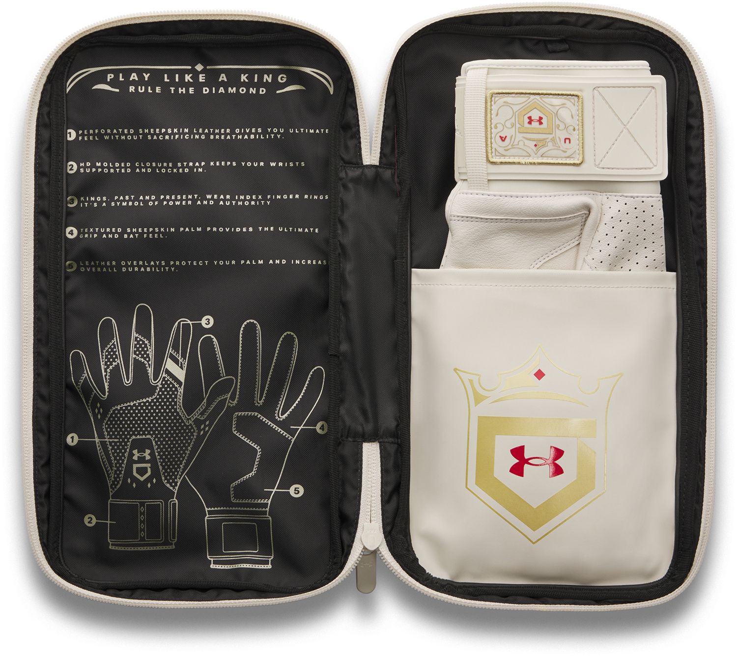 Under Armour Adult Yard Pro King of Diamonds Batting Gloves product image
