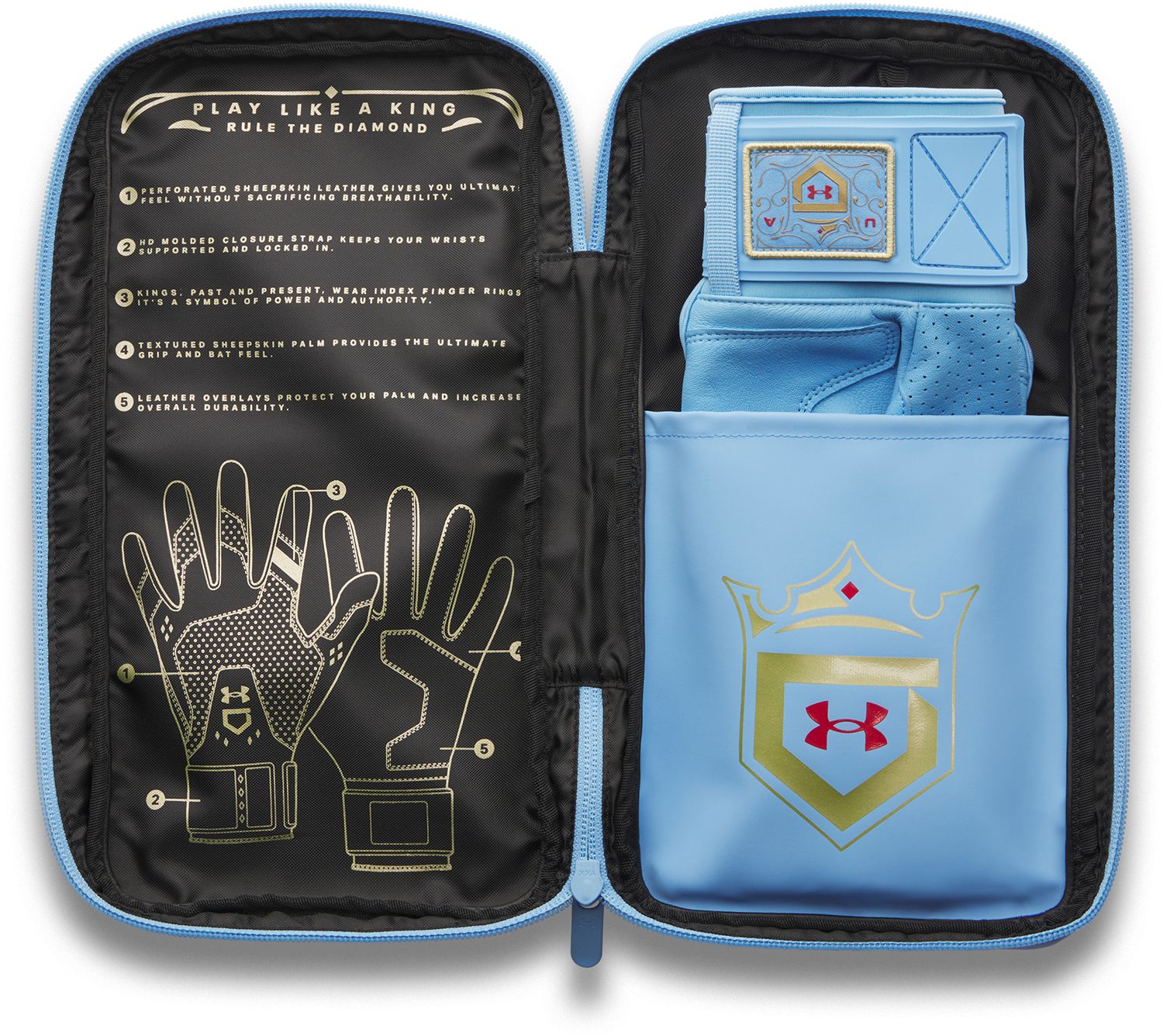 Under Armour Adult Yard Pro King of Diamonds Batting Gloves product image