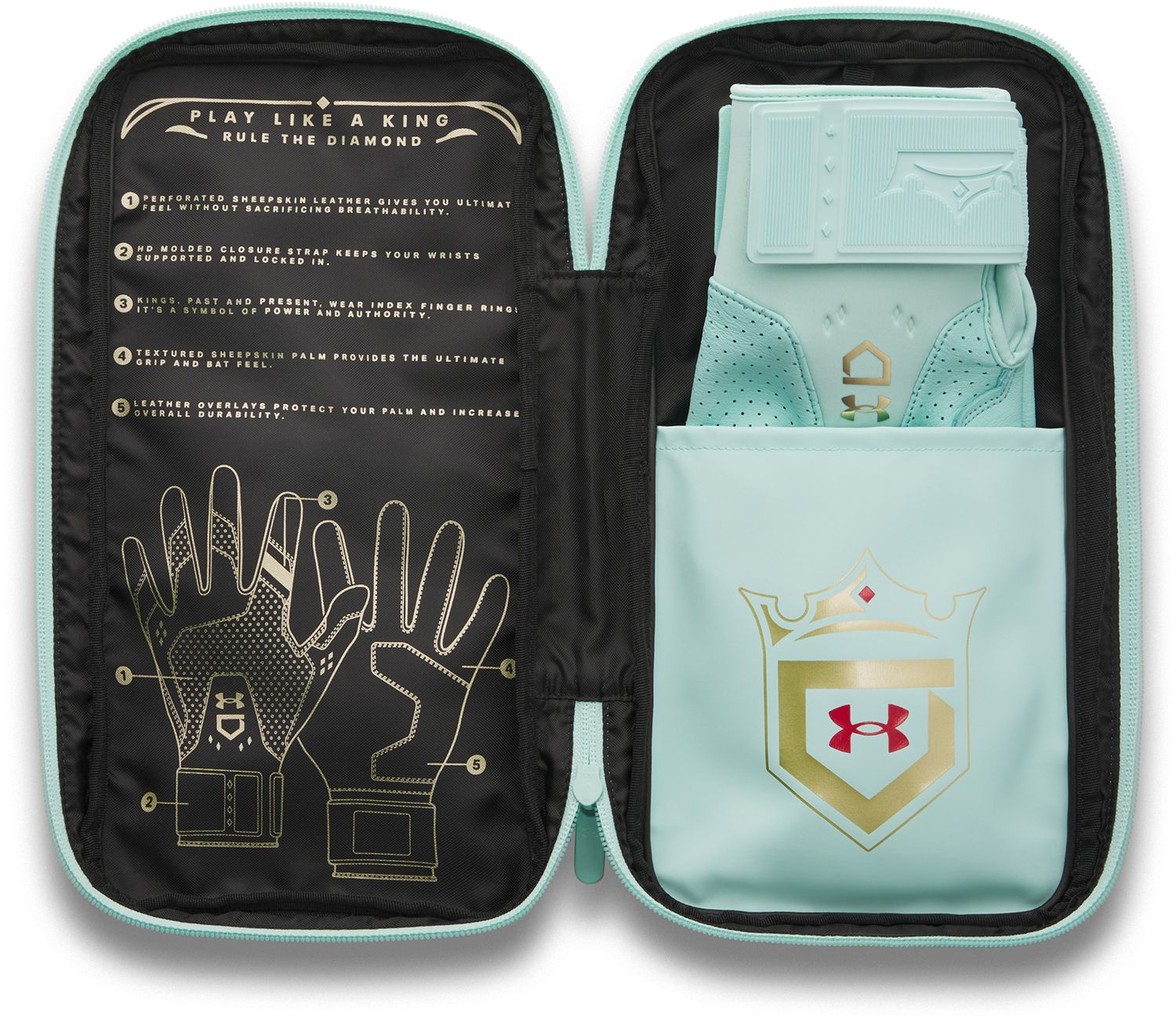 Under Armour Adult Yard Pro King of Diamonds Batting Gloves product image