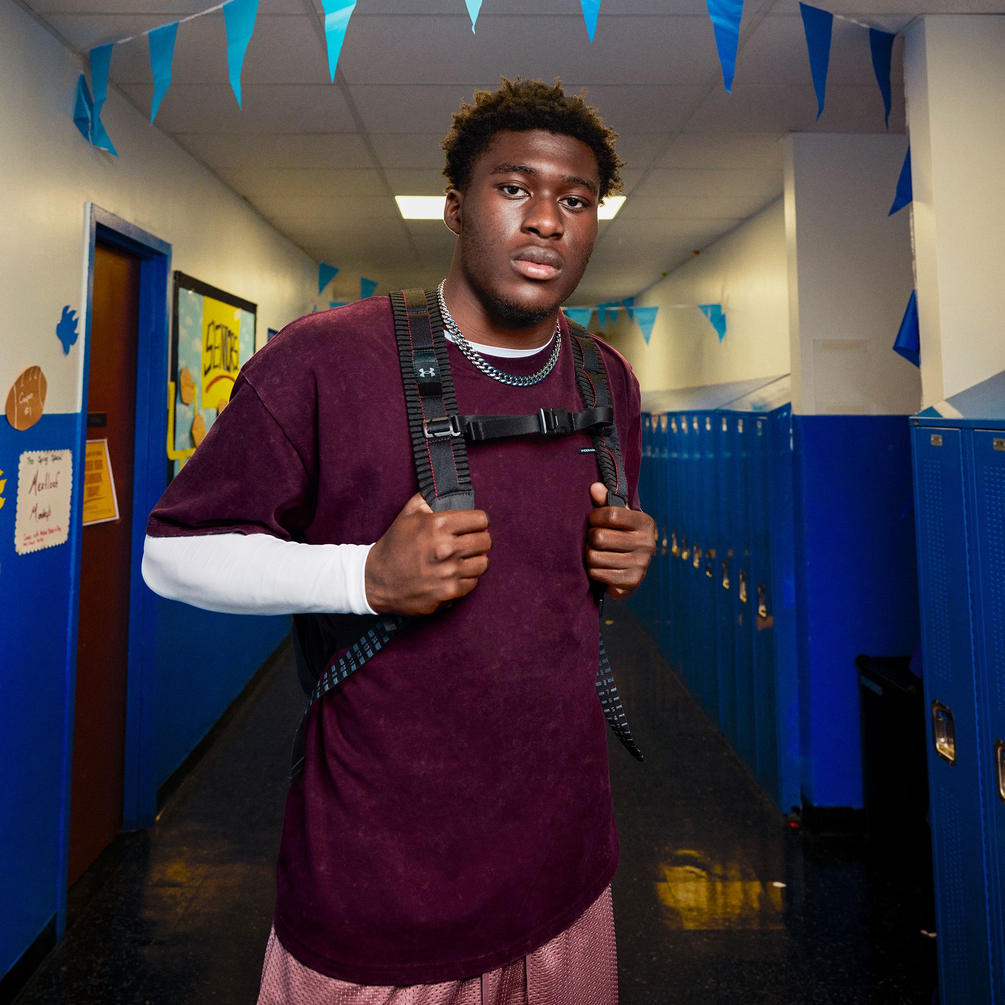 Under Armour Men's Heavyweight Oversized Logo Wash T-Shirt product image