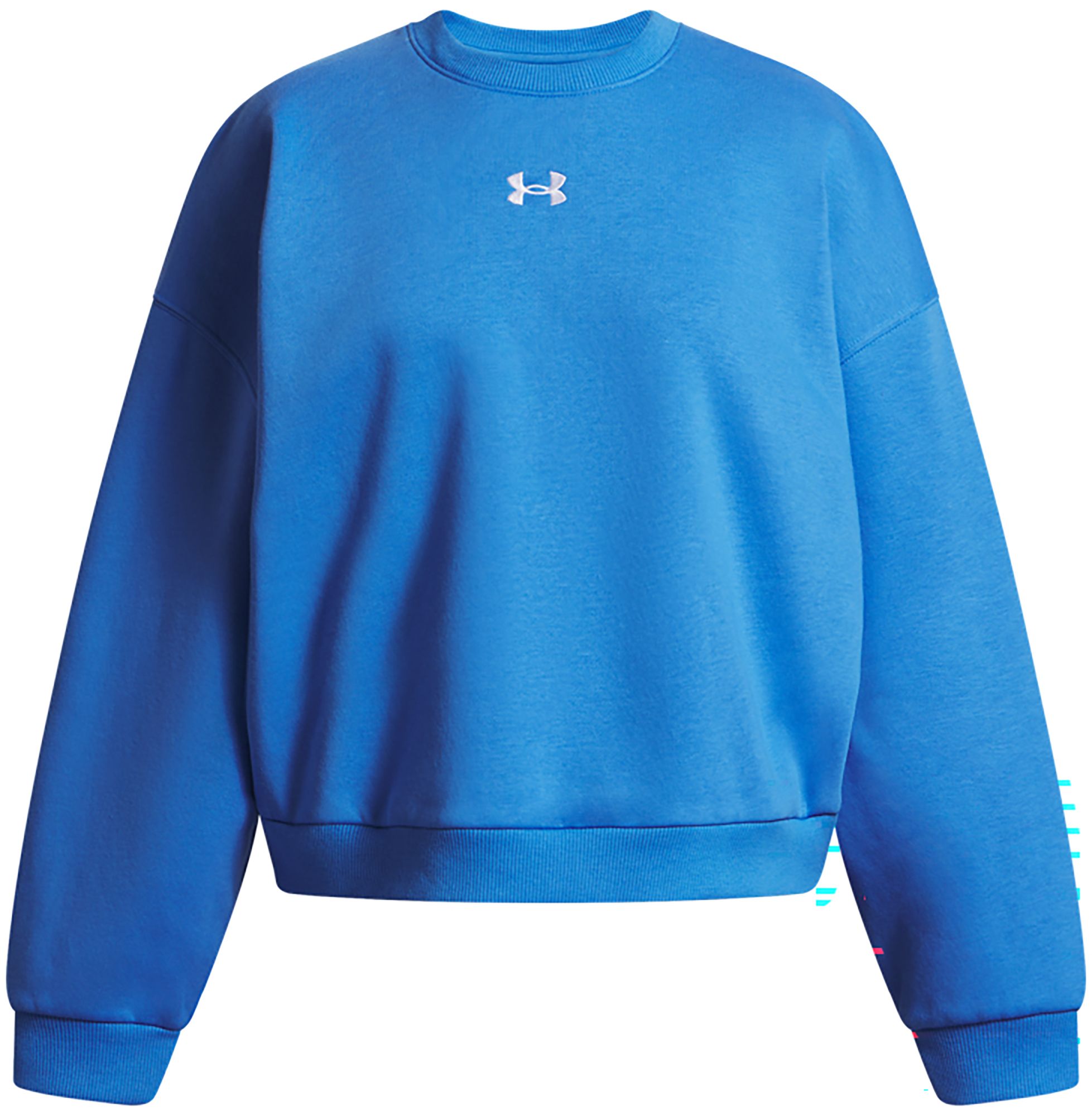 Under Armour Girls' UA Rival Fleece Oversized Crewneck product image