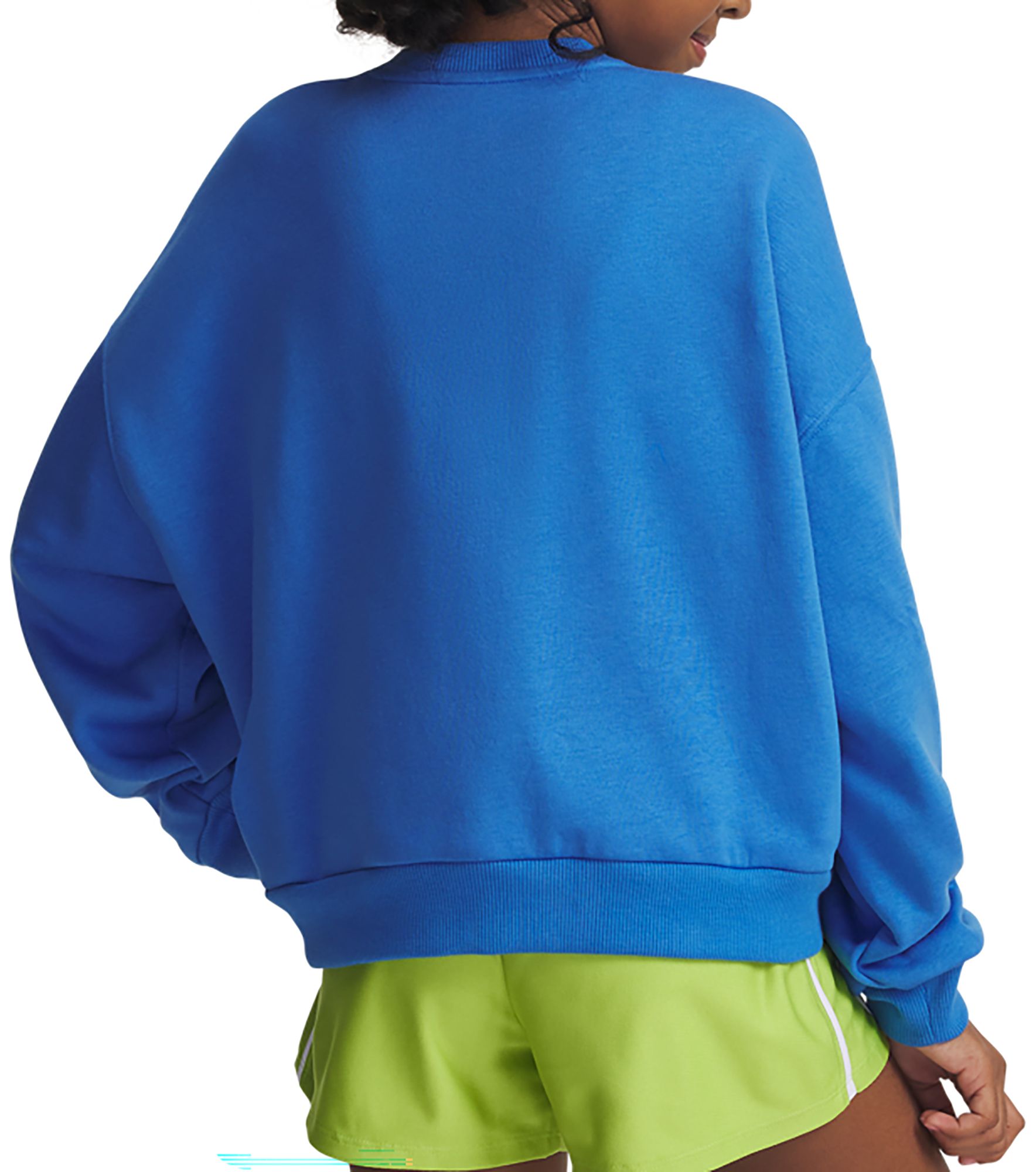 Under Armour Girls' UA Rival Fleece Oversized Crewneck product image