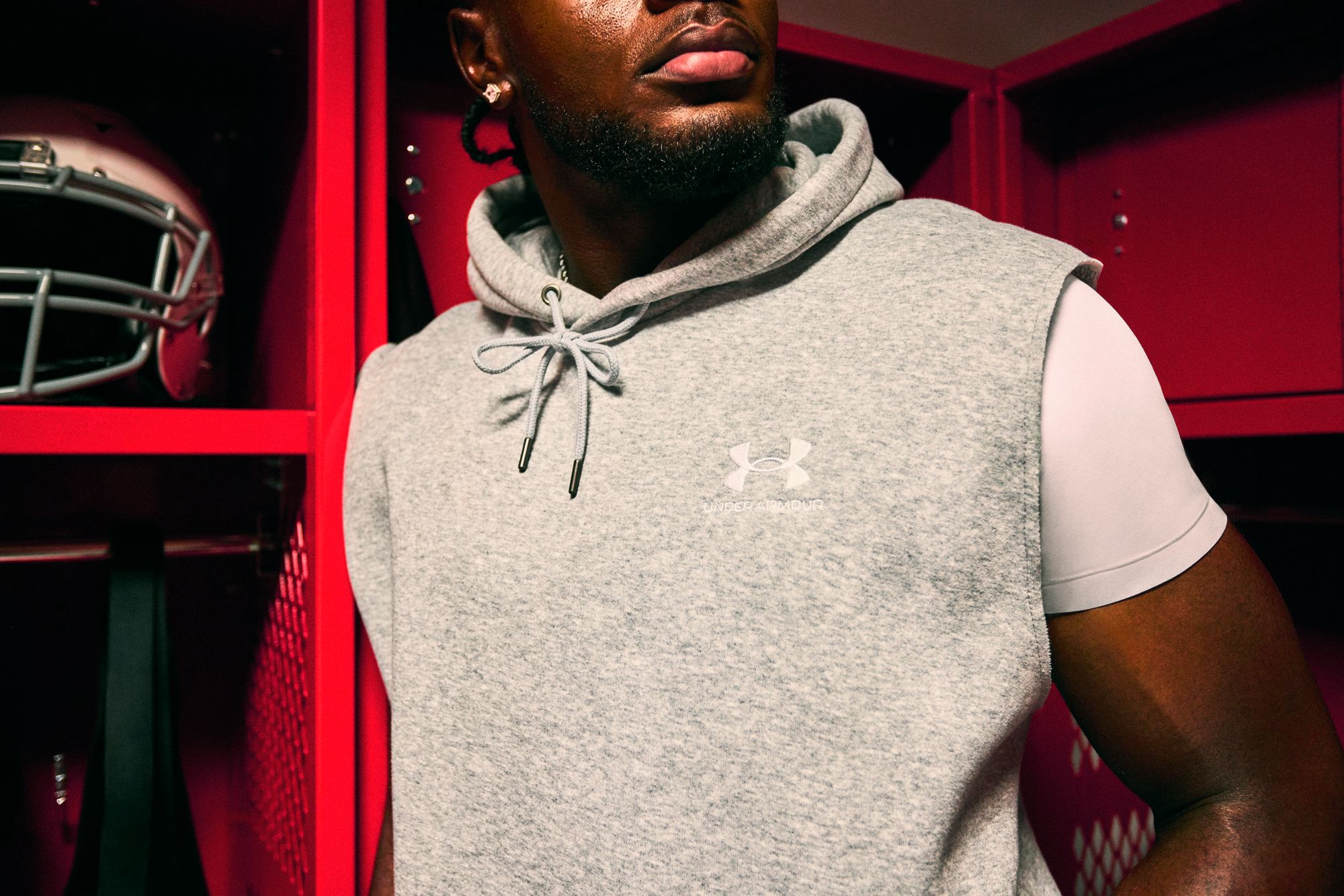 Under Armour Men's Icon Fleece Sleeveless Hoodie product image